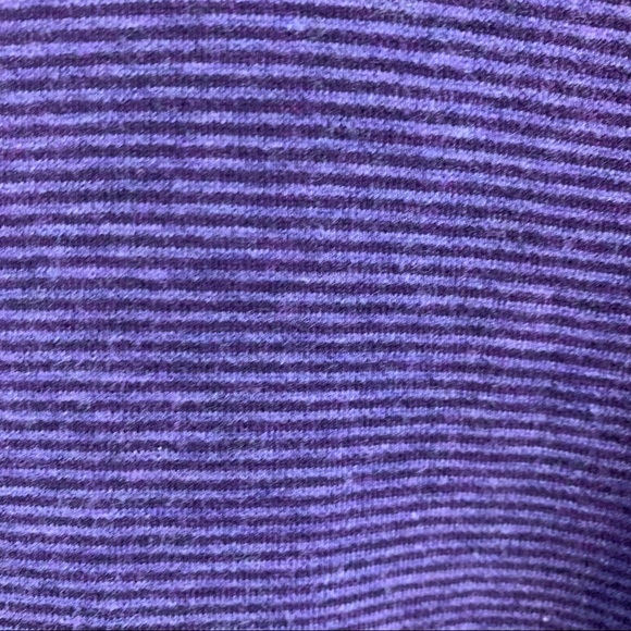 Bugatchi Sweater Men's L Large 1/4 Zip Long Sleeve Cotton Casual Pullover Purple - Picture 4 of 8